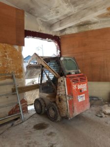 Démolition évacuation gravats Maison des Associations Soissons