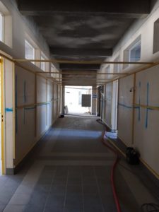 Désamiantage confinement Lycée Jean Jaurès Reims