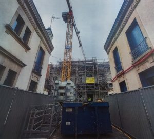 Démolition - Étaiement des façades
