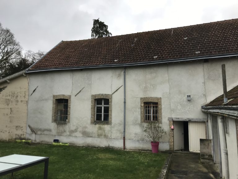 Démolition - Grange avant démolition